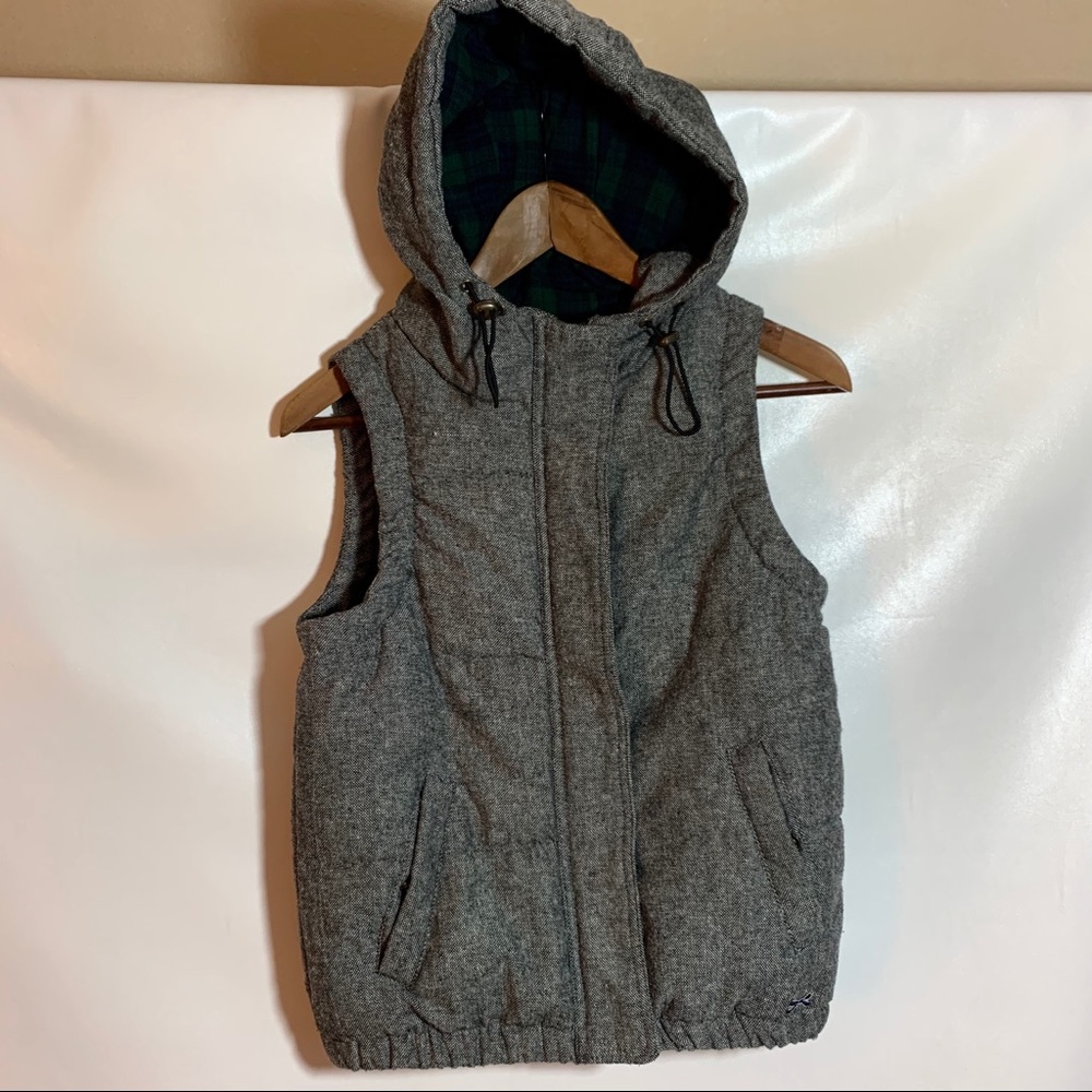 Girls hooded vest